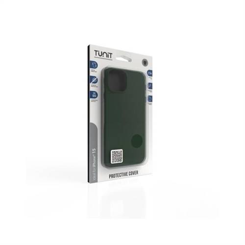TUNIT Custodia iPhone 15 Silicone Protective Cover MagSafe Green