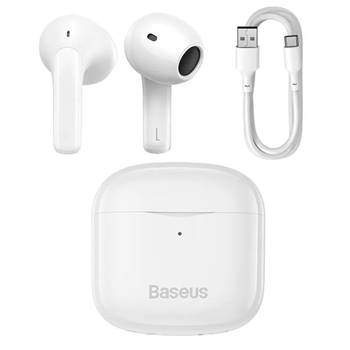 BASEUS auricolare bluetooth Bowie E3 pods-style white NGTW080002