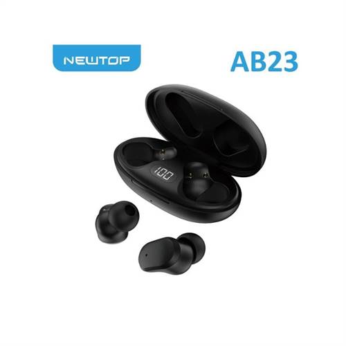 NEWTOP Basics AB23 Auricolare Wireless 5.1 Tn33 Nero