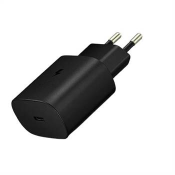 SAMSUNG caricabat.USB-C 25W fast charge black EP-TA800NBEGE