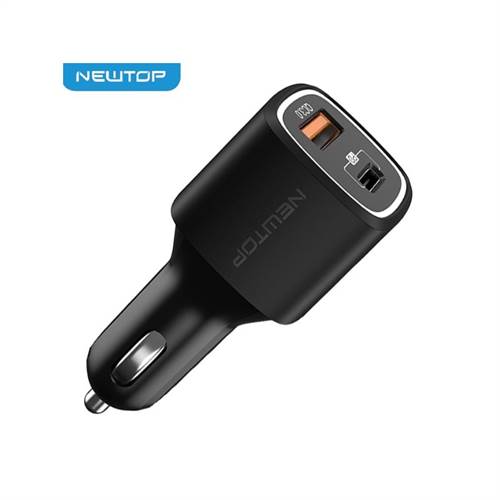 NEWTOP caricatore auto fastcharger qc3.0 + powerdelivery da 36w