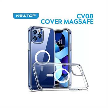 NEWTOP cv08 cover magsafe apple iphone 15 ProMax trasp.