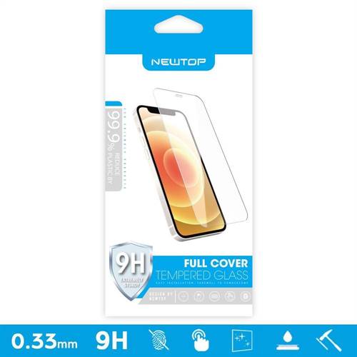 N NEWTOP Pellicola In Vetro Temperato 9H Per Oppo AX7 - Protezione Schermo Anti-Urto 2 Pezzi