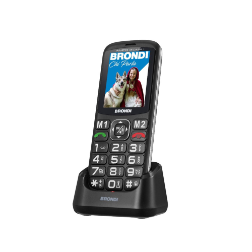 BRONDI Amico di Casa+ (Grandi Tasti) Nero