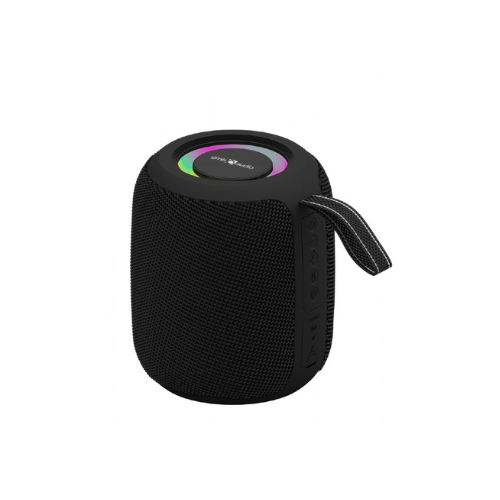 GEMBIRD Cassa portatile con LED BT/USB/SD/AUX/FM Nera