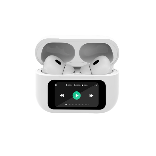 GEMBIRD Auricolari TWS ANC con Display Bianchi