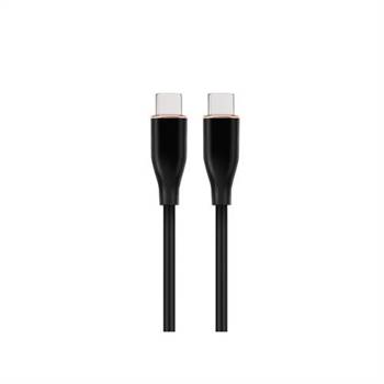 GEMBIRD Cavo in silicone Type-C (PD) 1.5 m Nero