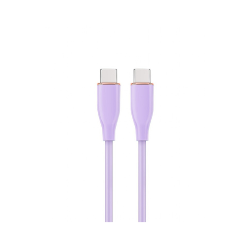 GEMBIRD Cavo in silicone Type-C (PD) 1.5m Viola
