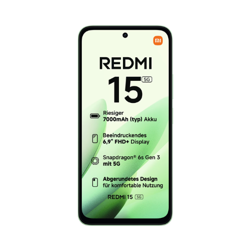 XIAOMI Redmi 15 5G 8-256GB RippleGreen Tim