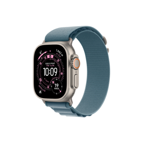 APPLE Watch Ultra3 GPS+Cell 49mm NaturalTitanium BlueAlpinLoop M