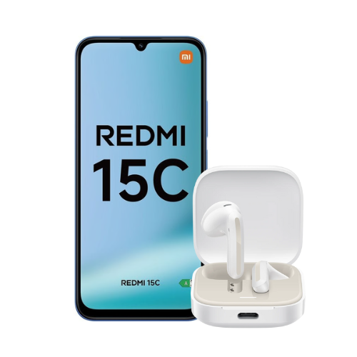 XIAOMI Redmi 15C 128GB Blue Bundle + Buds 6 Active Tim