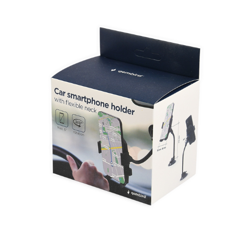 GEMBIRD Supporto per smartphone da auto con collo flessibile