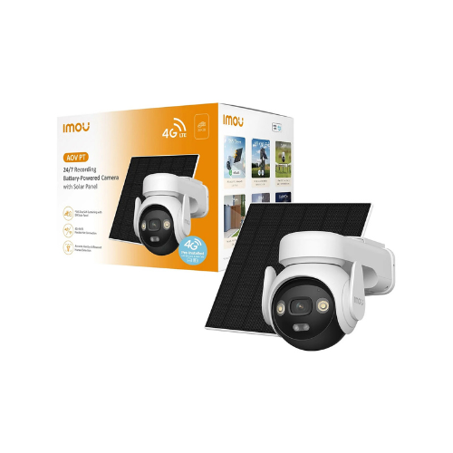 IMOU AOV PT KIT 4G+ Wifi con Pannello Solare e SD 32GB