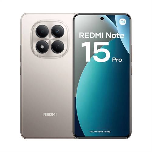 XIAOMI Redmi Note 15 Pro 4G 8-256GB Titanium