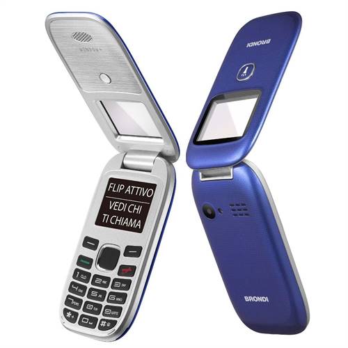 BRONDI Window+ GSM flip attivo Blu