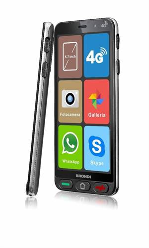 BRONDI Amico Smartphone S 4G Nero IT