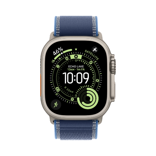 APPLE Watch Ultra3 GPS+Celular Titanium 49mm TrailLoop Blue S/M