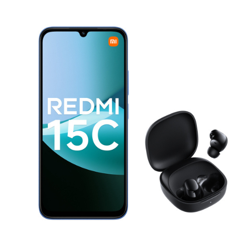 XIAOMI Redmi 15C 256GB Bundle + Buds 6 Black Tim