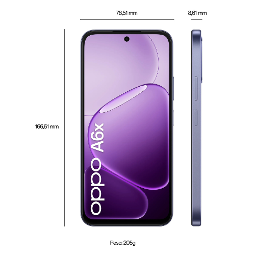 OPPO A6x 4G 4-128GB BlackPurple