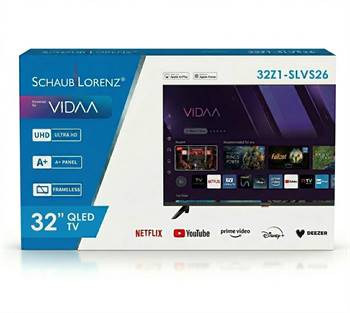 SCHAUB LORENZ Smart TV 32 QLED HD (Vidaa)
