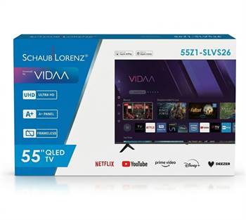 SCHAUB LORENZ Smart TV 55 QLED 4K (Vidaa)