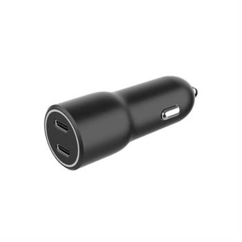GEMBIRD Caricabatterie auto 40w 2 Type-C PowerDelivery Nero