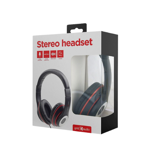 GEMBIRD Cuffia stereo con filo 3.5mm