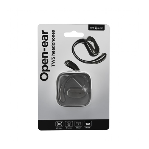 GEMBIRD Auricolari TWS open-ear Neri