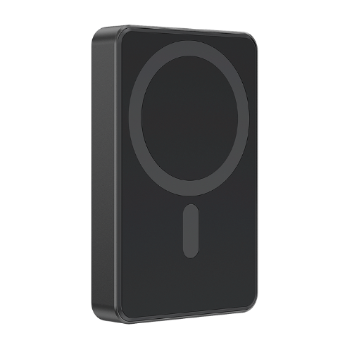 GEMBIRD Power bank wireless magnetico da 15 W, 5000 mAh, nero