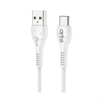 ART-E Cavo dati/ricarica Type-c Bianco 1m serie data