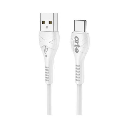 ART-E Cavo dati/ricarica Type-c Bianco 1m serie data