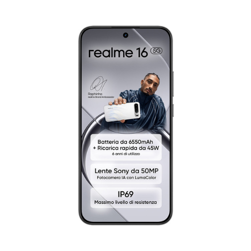 REALME 16 5G 8-256GB AirBlack Tim