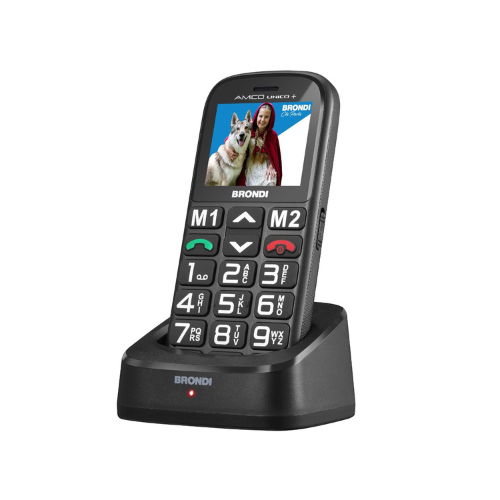 BRONDI Amico Unico+ ds (Grandi Tasti) Nero
