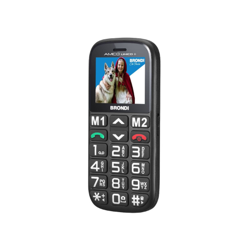BRONDI Amico Unico+ ds (Grandi Tasti) Nero