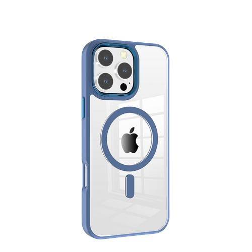 NEWTOP Cover Magsafe metallo Apple iPhone 18 Pro Max blu