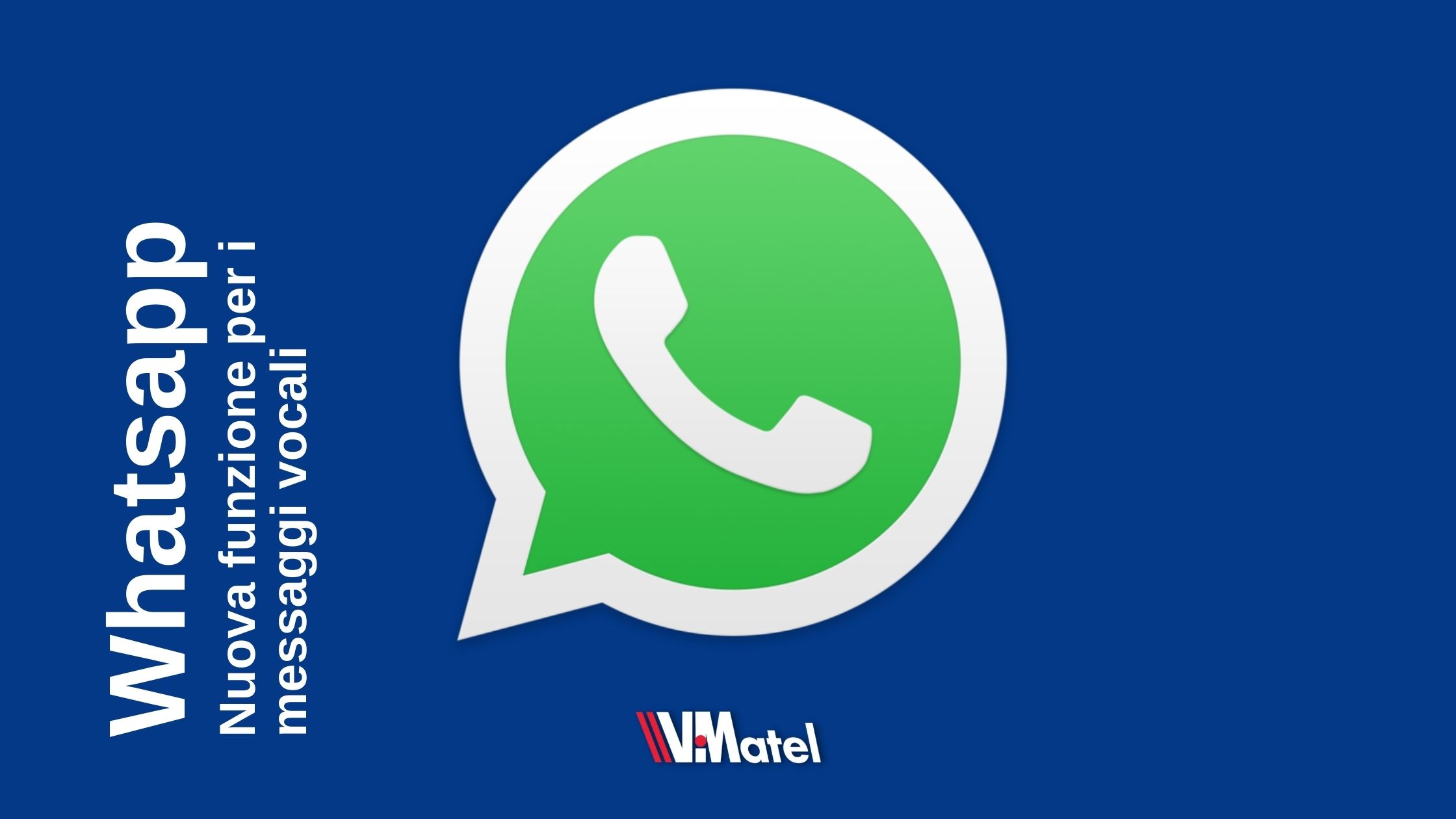 Whatsapp: the audio to text function is coming